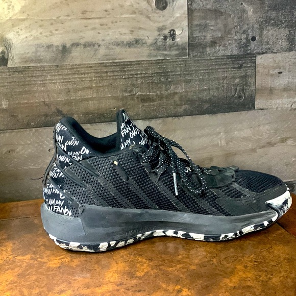 Adidas Damian lillard dame 7 size 9.5 - Picture 3 of 7